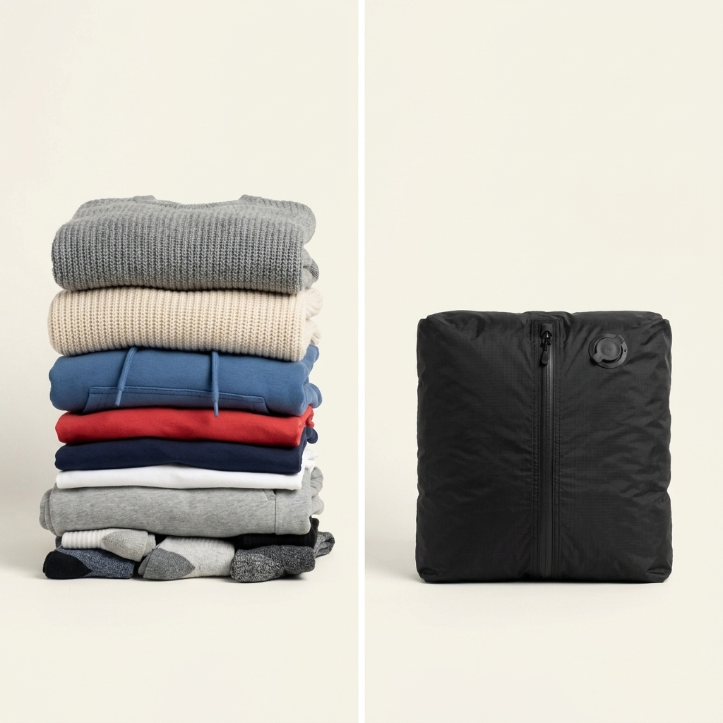 Vacuum Kit — Travel Compression Bags